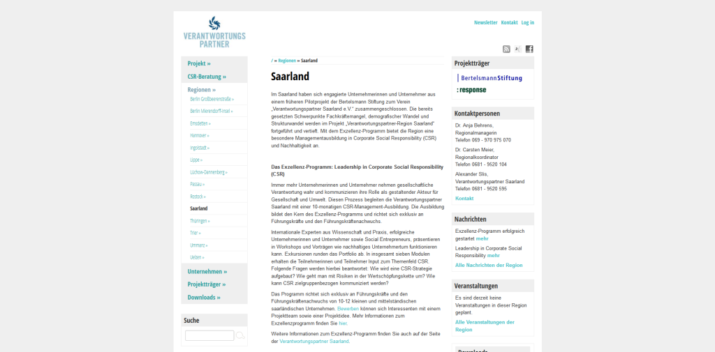 Verantwortungspartner - Saarland
